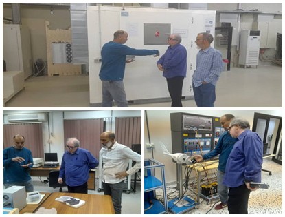 مدير مركز الطاقات الجديدة والمتجددة بجامعة سرت يزور مركز أبحاث الطاقة الشمسية بطرابلس لبحث التعاون البحثي