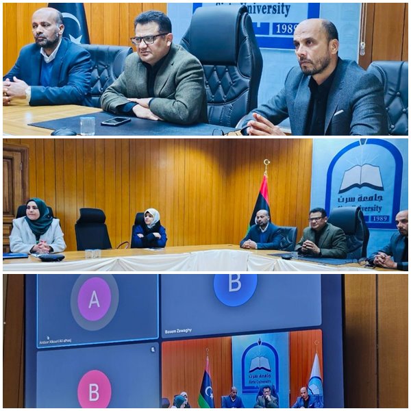 اجتماع تنسيقي بين مجلة الدراسات الاقتصادية والمركز الليبي للبحوث الاقتصادية