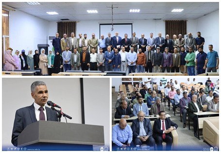 فريق تدقيق الاعتماد المؤسسي يختتم أعماله في كلية التربية