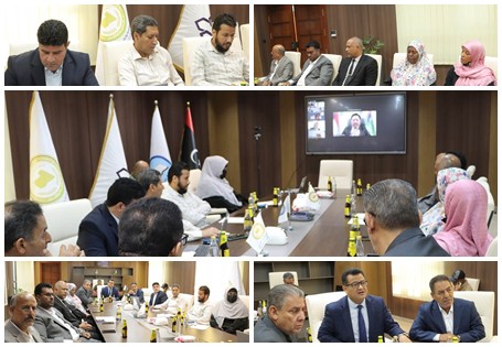 تعاون علمي ..  اجتماع مع جامعات دولية