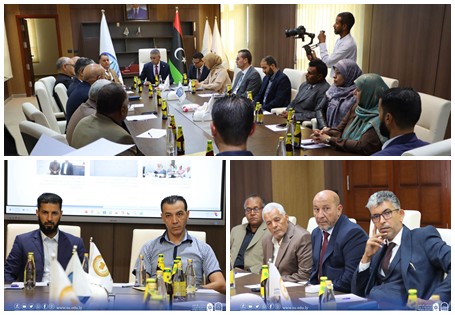 فريق تدقيق الاعتماد المؤسسي لكلية التربية يصل جامعة سرت