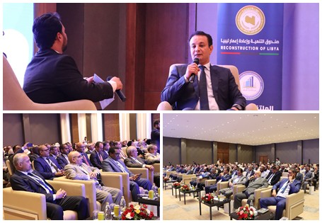 جلسة حوارية مع المهندس بلقاسم خليفة حفتر مدير عام صندوق التنمية وإعادة إعمار ليبيا