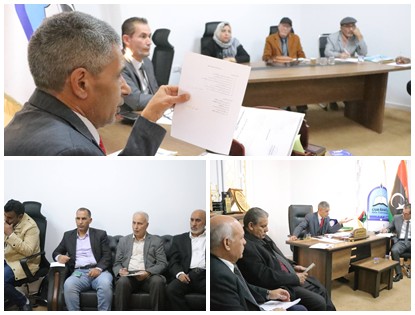 رئيس الجامعة يجتمع مع رؤساء تحرير المجلات العلمية