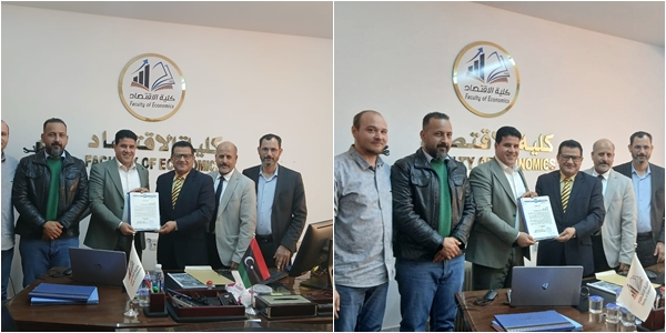 وكيل الجامعة للشؤون العلمية يُثني على تميّز كلية الاقتصاد في توثيق إنجازاتها السنوية