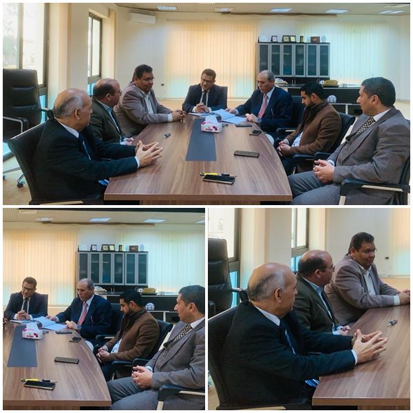 A meeting was held for the purpose of establishing a weather station at Sirte University