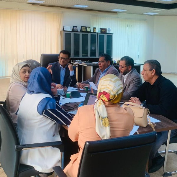 A Meeting was held to follow-up on the Postgraduate Program (Master's) in Various Medical Specializations Anticipated to Commence in the Near Future