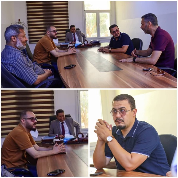 Libyan Ministry of Higher Education Media Director Visits Sirte University