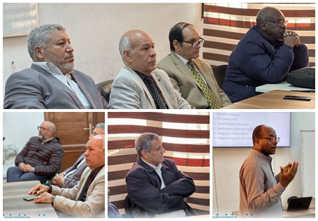 مناقشة مقترح رسالة دكتوراه بقسم الهندسة الكهربائية و الالكترونية